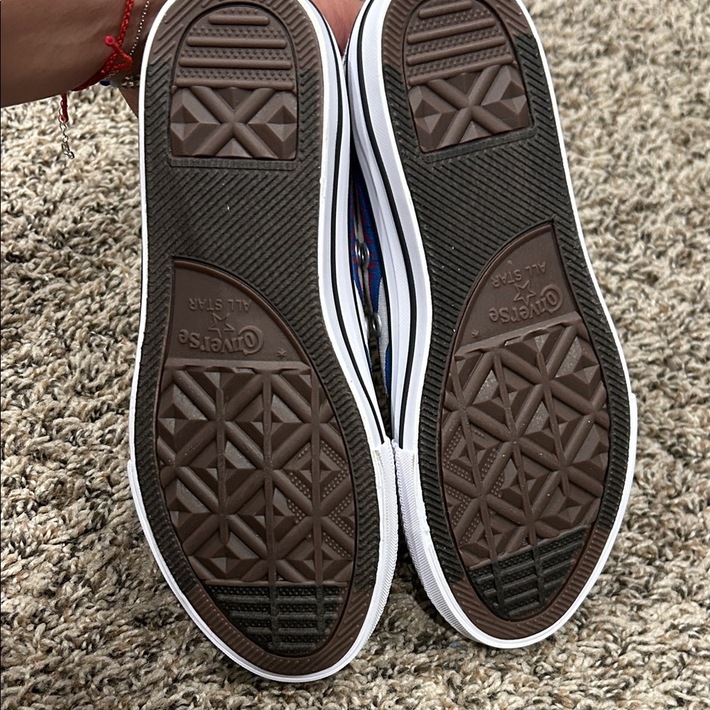 NEW Converse Kids Multicolor Dino High-Top Sneakers - Picture 4 of 5